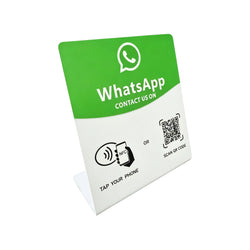 Placa NFC + QR Reseñas Google