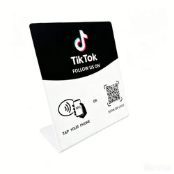 Placa NFC + QR Reseñas Google