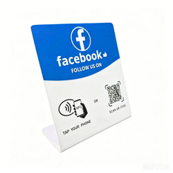 Placa NFC + QR Reseñas Google
